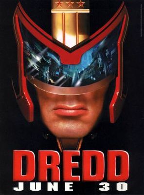 Judge Dredd Poster with Hanger