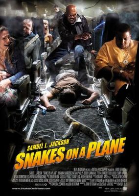 Snakes On A Plane Poster with Hanger