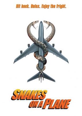 Snakes On A Plane Wooden Framed Poster