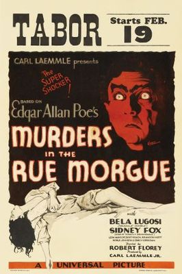 Murders in the Rue Morgue Canvas Poster