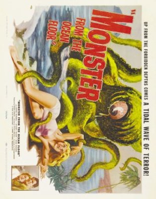 Monster from the Ocean Floor Poster with Hanger