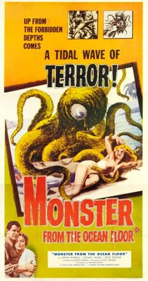 Monster from the Ocean Floor poster