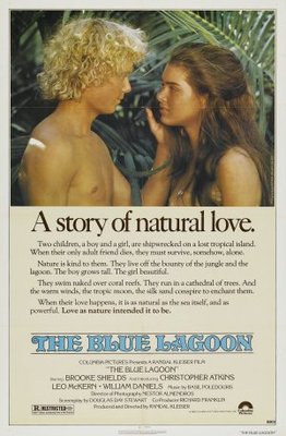 The Blue Lagoon Wooden Framed Poster
