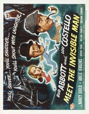 Abbott and Costello Meet the Invisible Man Metal Framed Poster