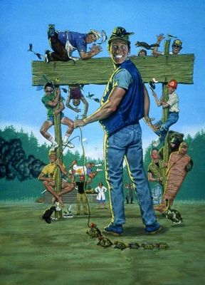 Ernest Goes to Camp Wooden Framed Poster