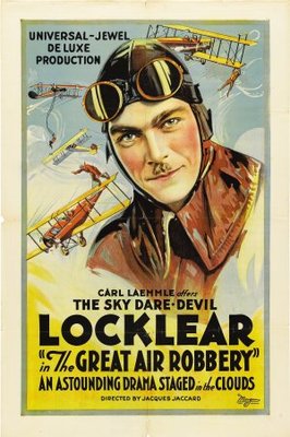 The Great Air Robbery Wooden Framed Poster