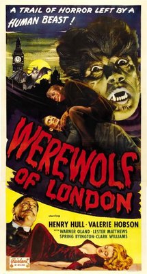 Werewolf of London Canvas Poster