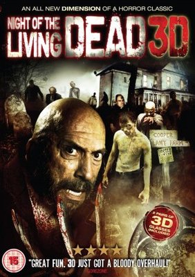 Night of the Living Dead 3D Poster with Hanger