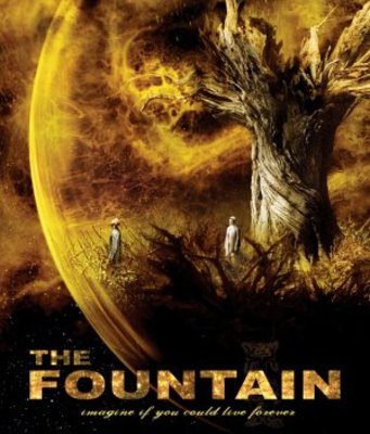 The Fountain Wooden Framed Poster