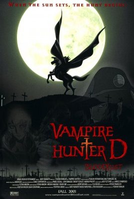 Vampire Hunter D Poster with Hanger
