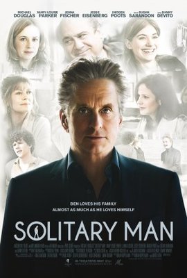Solitary Man Poster with Hanger