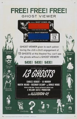13 Ghosts Canvas Poster