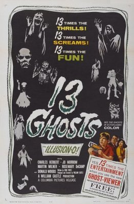 13 Ghosts Canvas Poster