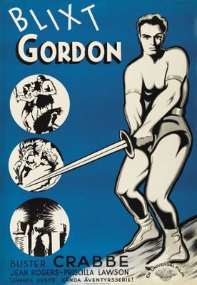 Flash Gordon Poster with Hanger