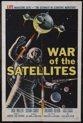War of the Satellites Wood Print