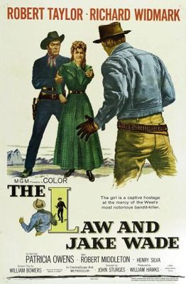 The Law and Jake Wade Metal Framed Poster