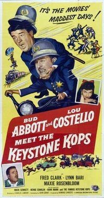 Abbott and Costello Meet the Keystone Kops pillow