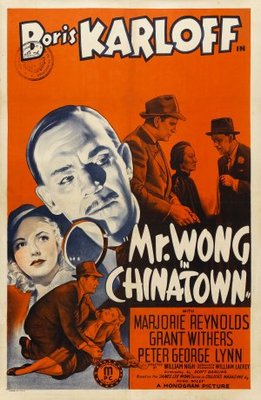 Mr. Wong in Chinatown Metal Framed Poster