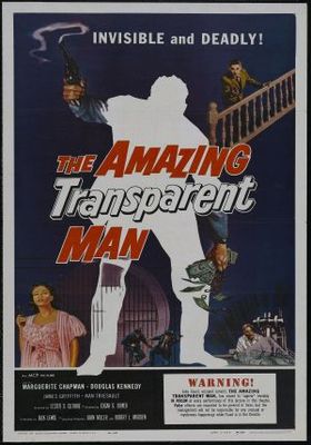 The Amazing Transparent Man Metal Framed Poster