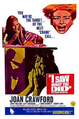 I Saw What You Did Canvas Poster