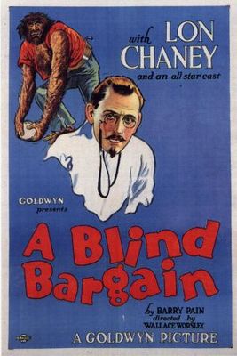 A Blind Bargain Wooden Framed Poster
