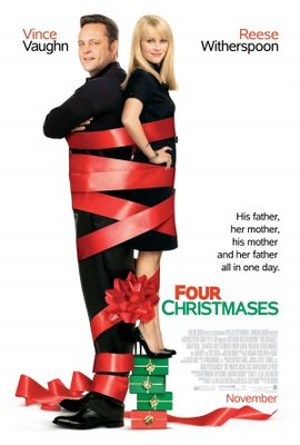 Four Christmases Canvas Poster
