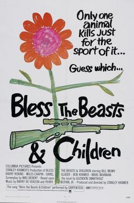 Bless the Beasts & Children Metal Framed Poster