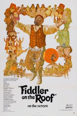 Fiddler on the Roof Wood Print