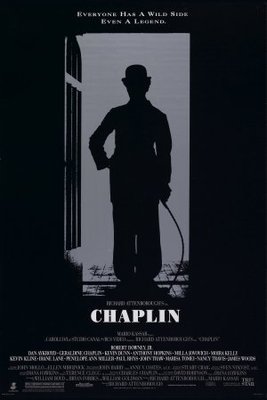 Chaplin Wooden Framed Poster