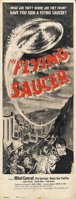 The Flying Saucer Wooden Framed Poster