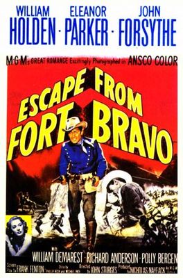 Escape from Fort Bravo Canvas Poster