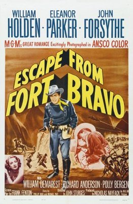 Escape from Fort Bravo Metal Framed Poster