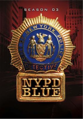 NYPD Blue Wooden Framed Poster