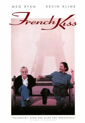 French Kiss Wooden Framed Poster