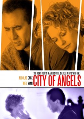 City Of Angels Wooden Framed Poster