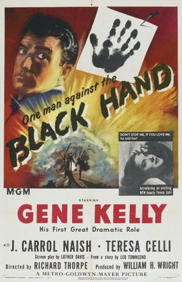 Black Hand Canvas Poster