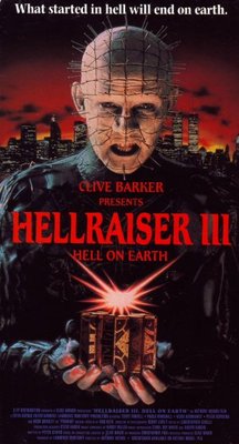 Hellraiser III: Hell on Earth Poster with Hanger