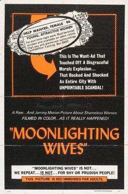 Moonlighting Wives Wooden Framed Poster
