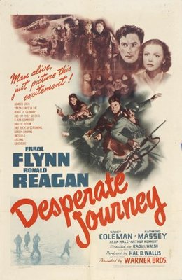 Desperate Journey Poster with Hanger
