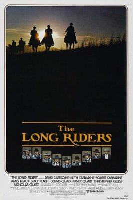 The Long Riders Metal Framed Poster