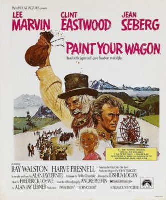 Paint Your Wagon Wooden Framed Poster