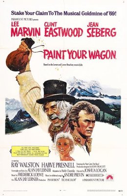 Paint Your Wagon Wooden Framed Poster