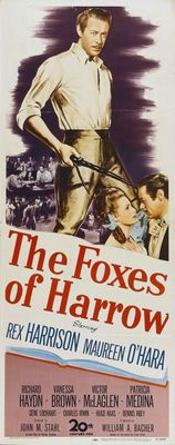 The Foxes of Harrow Wooden Framed Poster
