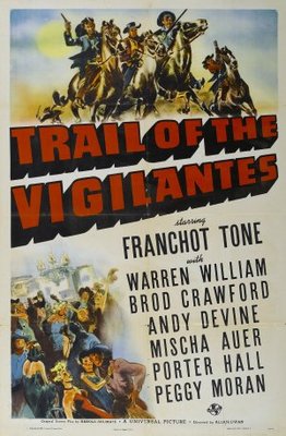 Trail of the Vigilantes Wooden Framed Poster