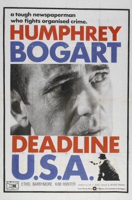 Deadline - U.S.A. Wooden Framed Poster