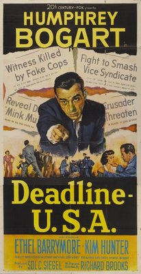 Deadline - U.S.A. Poster with Hanger