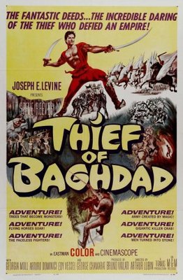 Ladro di Bagdad, Il poster