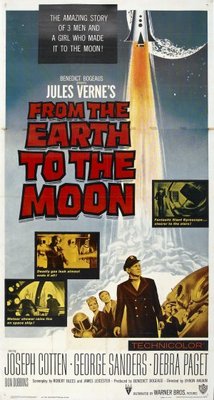 From the Earth to the Moon Poster with Hanger
