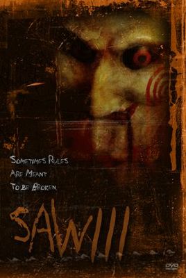 Saw III Poster with Hanger
