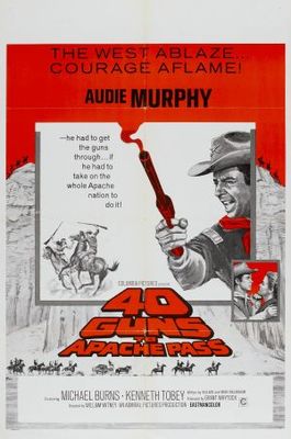 40 Guns to Apache Pass Metal Framed Poster